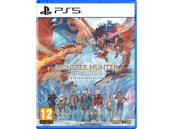 Carátula de PS5 Monster Hunter Stories 3 Twisted Reflection para PlayStation Carátula de PS5 Monster Hunter Stories 3 Twisted Reflection para PlayStation