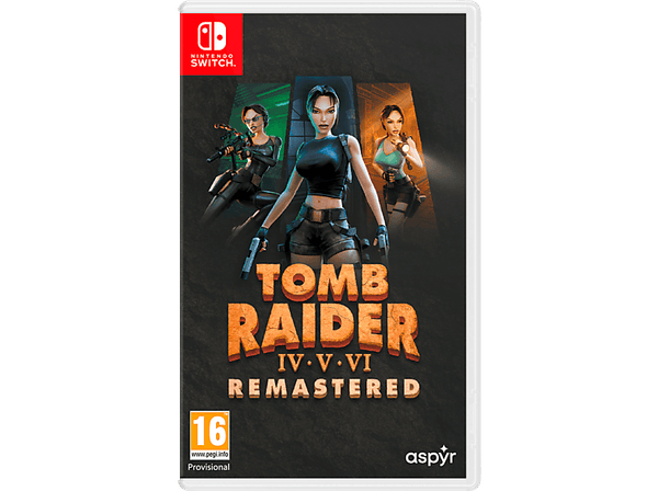 Carátula de Nintendo Switch Tomb Raider IV-VI Remastered Starring Lara Croft