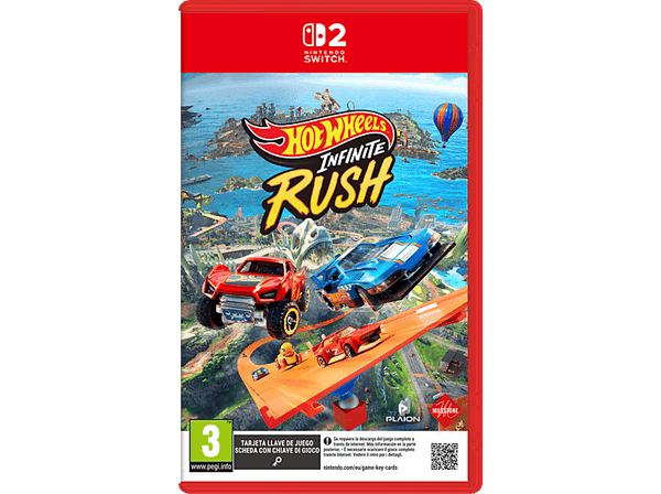 Carátula de Nintendo Switch 2 Hot Wheels Infinite Rush (Game Key Card) Carátula de Nintendo Switch 2 Hot Wheels Infinite Rush (Game Key Card)