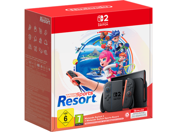 Carátula de Consola Nintendo Switch 2 + Juego Sports Resort (Digital) + Suscripción 3 meses NSO