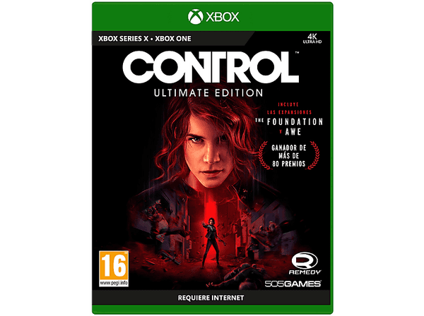 Carátula de Xbox One Control Ultimate Edition Carátula de Xbox One Control Ultimate Edition