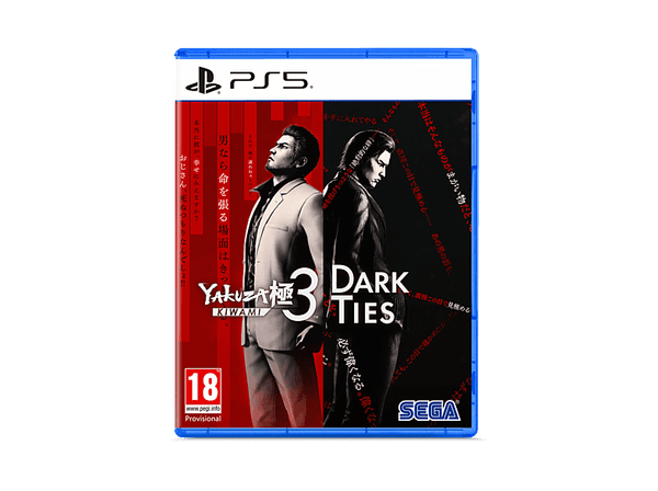Carátula de PS5 Yakuza Kiwami 3 & Dark Ties para PlayStation