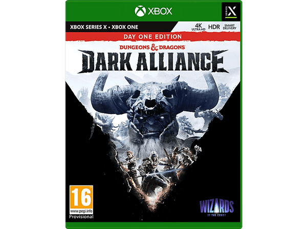 Carátula de Xbox One & Xbox Series X Dungeons and Dragons Dark Alliance Day One Edition
