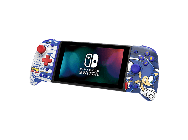 Carátula de Mando - Hori Split Pad Pro (Sonic), Para Nintendo Switch, Joy-Con, Licencia oficial, Multicolor