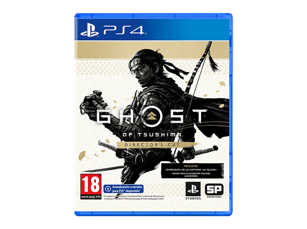 Carátula de PS4 Ghost of Tsushima (Director's Cut) para PlayStation