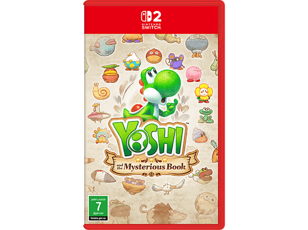 Carátula de Nintendo Switch 2 Yoshi y el libro misterioso / mysterious book Carátula de Nintendo Switch 2 Yoshi y el libro misterioso / mysterious book