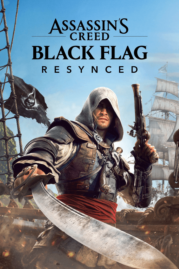 Carátula de Assassin's Creed Black Flag Resynced para Xbox
