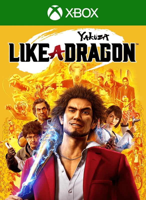 Carátula de Yakuza: Like a Dragon para Xbox