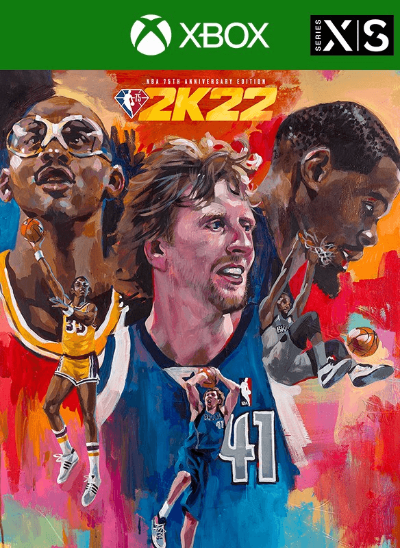 Carátula de NBA 2K22 Edición 75 Aniversario de la NBA para Xbox Carátula de NBA 2K22 Edición 75 Aniversario de la NBA para Xbox