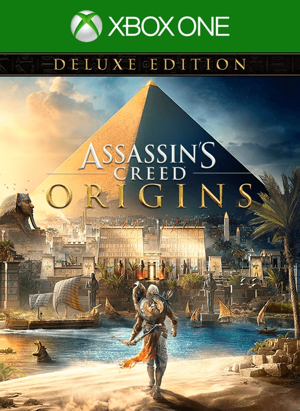 Oferta para el producto Assassin's Creed® Origins - DELUXE EDITION para Xbox por solo 79.99€ Carátula de Assassin's Creed® Origins - DELUXE EDITION para Xbox