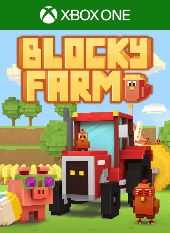 Carátula de Blocky Farm para Xbox Carátula de Blocky Farm para Xbox