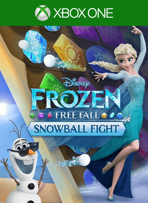 Carátula de Frozen Free Fall: Batalla de bolas de nieve para Xbox