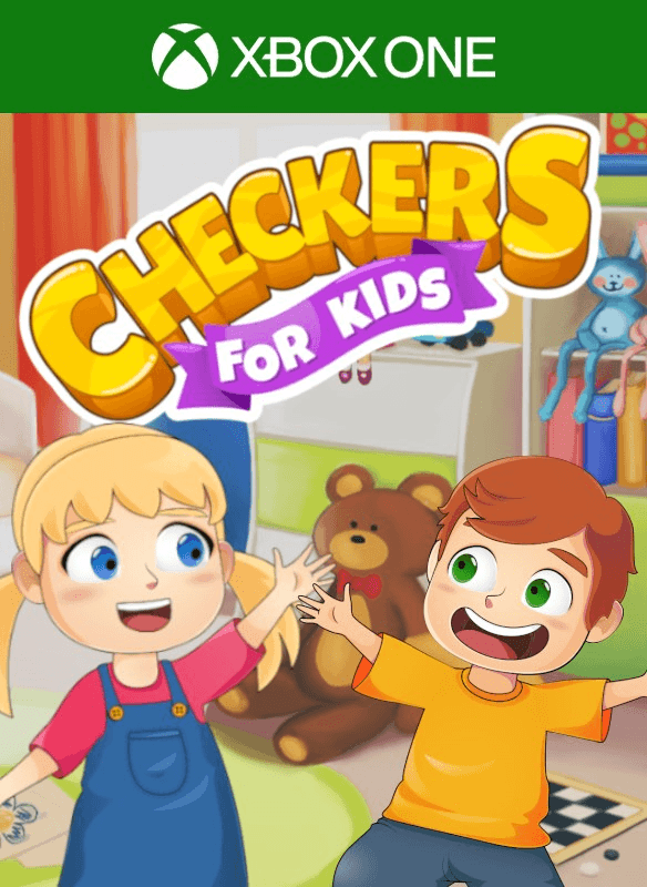 Carátula de Checkers for Kids para Xbox