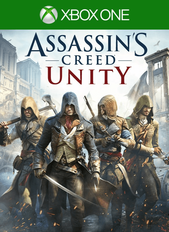 Carátula de Assassin's Creed Unity para Xbox Carátula de Assassin's Creed Unity para Xbox