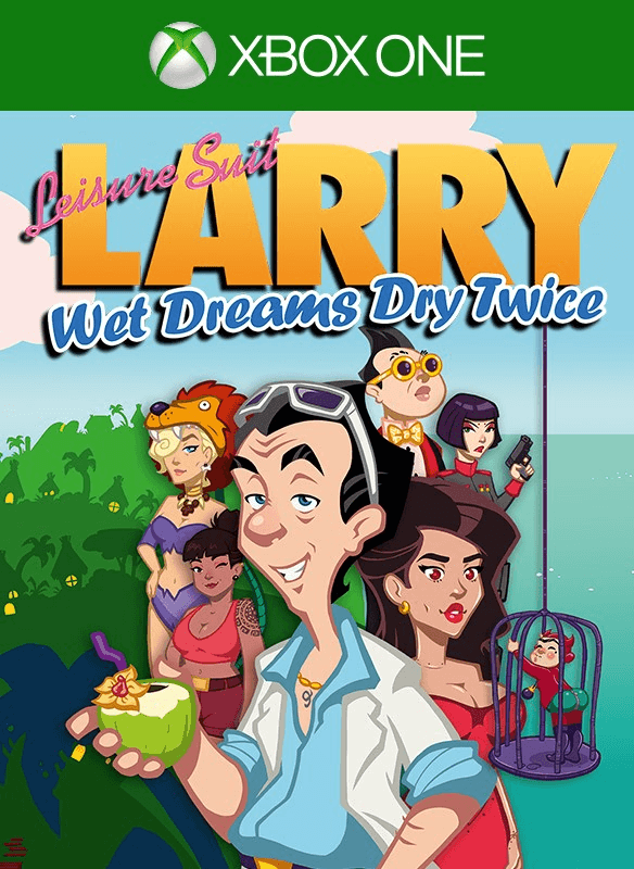 Carátula de Leisure Suit Larry - Wet Dreams Dry Twice para Xbox