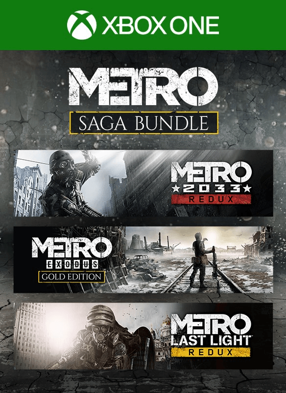 Oferta para el producto Metro Saga Bundle para Xbox por solo 5.99€ Carátula de Metro Saga Bundle para Xbox