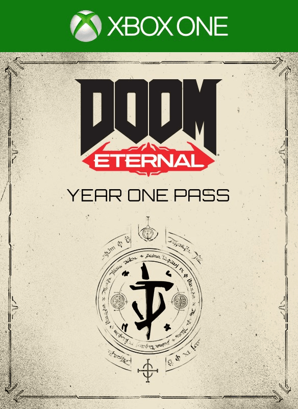 Carátula de DOOM Eternal: Year One Pass para Xbox Carátula de DOOM Eternal: Year One Pass para Xbox