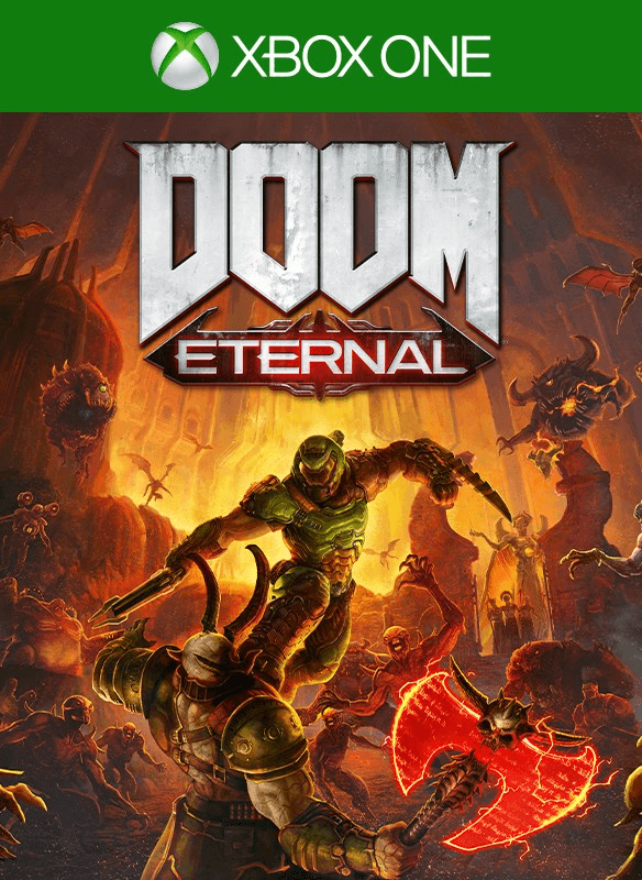 Oferta para el producto DOOM Eternal Standard Edition para Xbox por solo 29.99€ Carátula de DOOM Eternal Standard Edition para Xbox