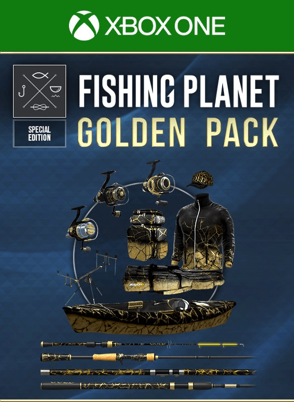 Carátula de Fishing Planet - Golden Starter Pack para Xbox