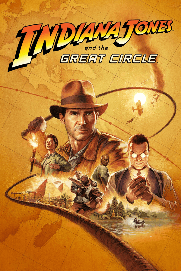 Carátula de Indiana Jones y el Gran Círculo para Xbox Carátula de Indiana Jones y el Gran Círculo para Xbox