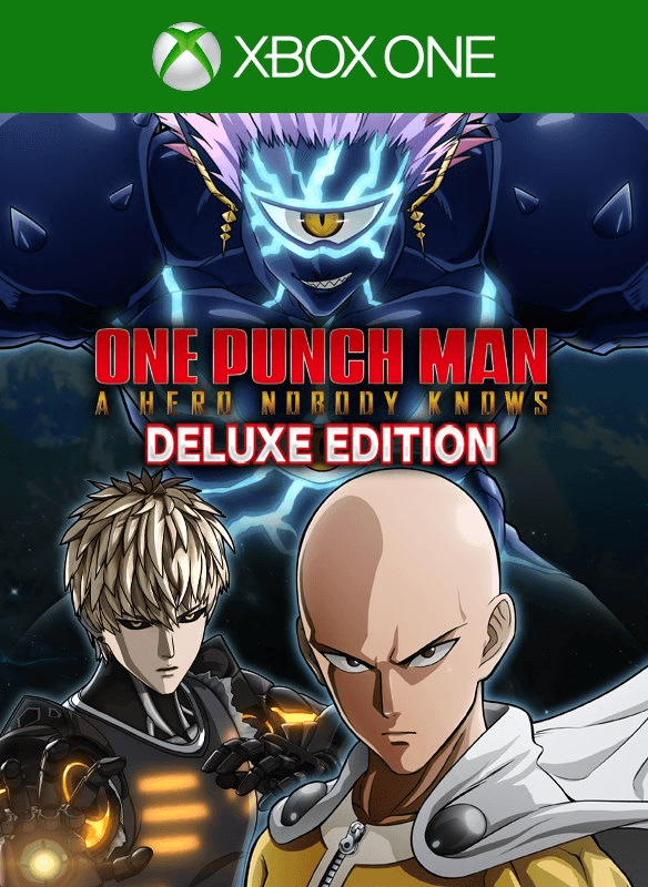 Carátula de ONE PUNCH MAN: A HERO NOBODY KNOWS Deluxe Edition para Xbox Carátula de ONE PUNCH MAN: A HERO NOBODY KNOWS Deluxe Edition para Xbox