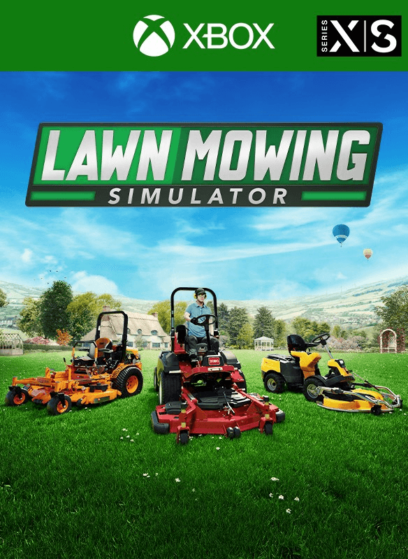 Carátula de Lawn Mowing Simulator para Xbox