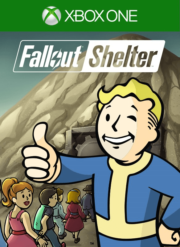 Carátula de Fallout Shelter para Xbox Carátula de Fallout Shelter para Xbox
