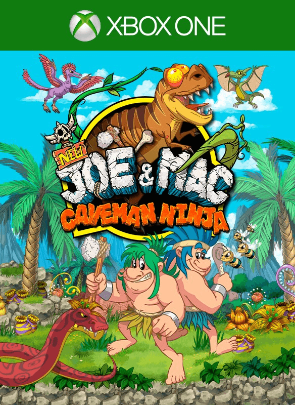 Carátula de New Joe & Mac - Caveman Ninja para Xbox