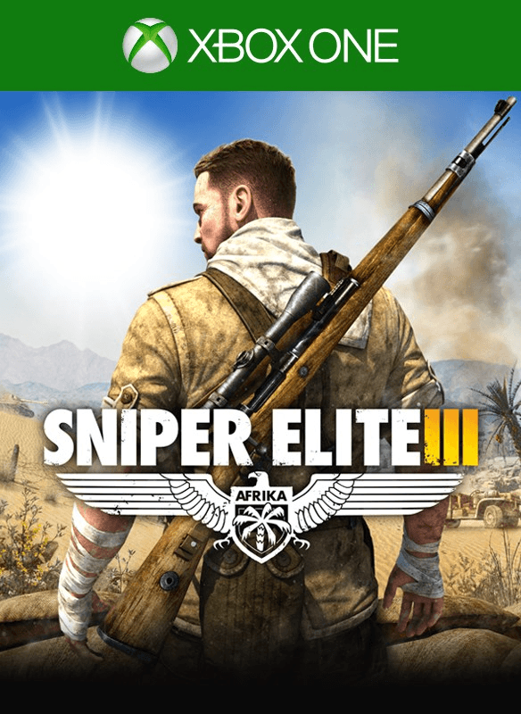 Carátula de Sniper Elite 3 para Xbox Carátula de Sniper Elite 3 para Xbox