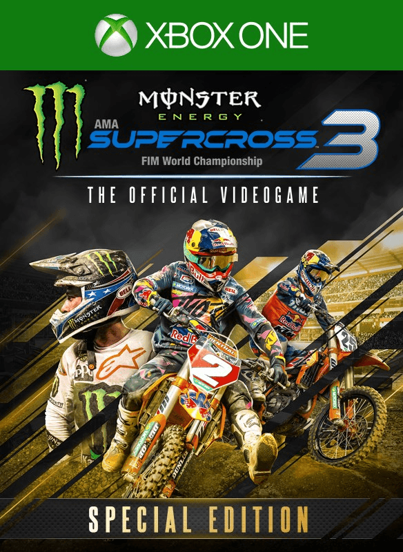 Carátula de Monster Energy Supercross 3 - Special Edition para Xbox