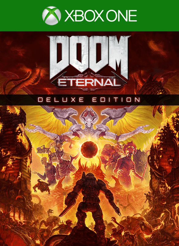 Carátula de DOOM Eternal Deluxe Edition para Xbox
