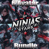 Videojuego 6 Avatar Ninja Stars Bundle en oferta por solo 4.89 € Carátula de 6 Avatar Ninja Stars Bundle