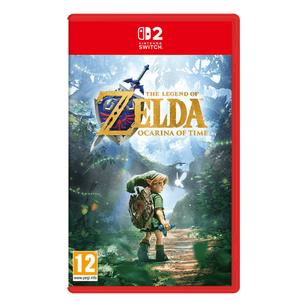Carátula de The Legend of Zelda Ocarina of Time Switch 2 (SP) para Nintendo