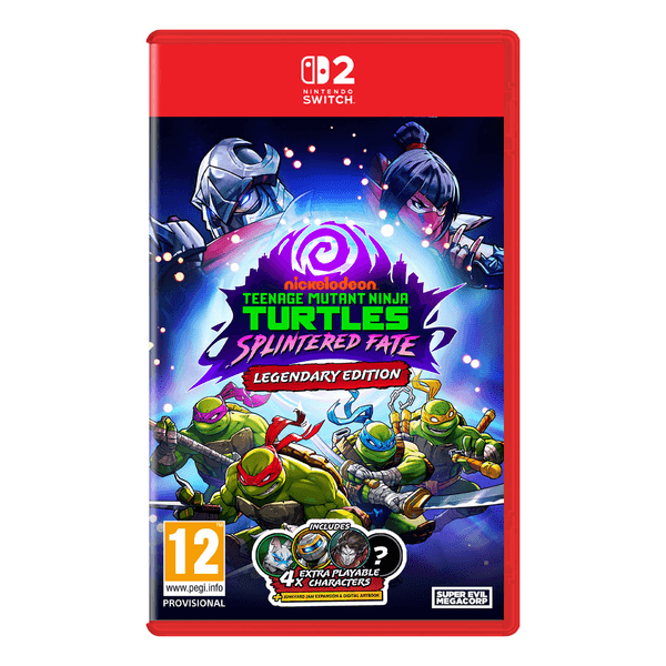 Carátula de Teenage Mutant Ninja Turtles: Splintered Fate Legendary Edition Switch 2 (SP) para Nintendo
