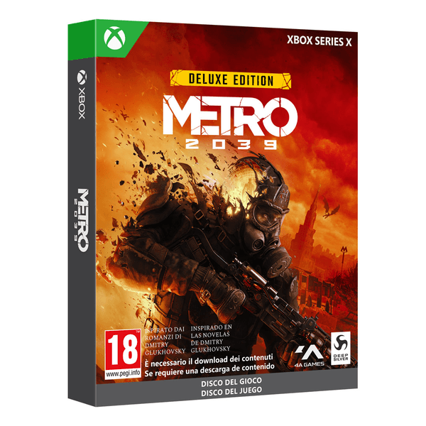 Carátula de Metro 2039 Deluxe Edition Xbox Series (SP)