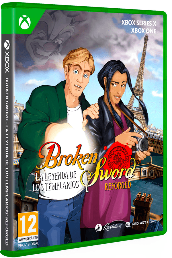 Carátula de Broken Sword Shadow of the Templars Reforged Xbox One (SP) Carátula de Broken Sword Shadow of the Templars Reforged Xbox One (SP)