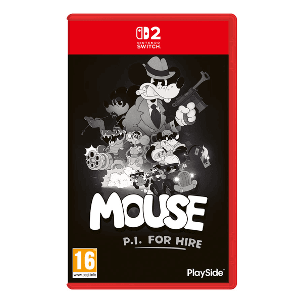 Oferta para el producto Mouse P.I. for Hire Switch 2 (SP) para Nintendo por solo 37.95€ Carátula de Mouse P.I. for Hire Switch 2 (SP) para Nintendo