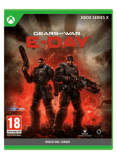 Carátula de Gears of War E-Day para Xbox Carátula de Gears of War E-Day para Xbox