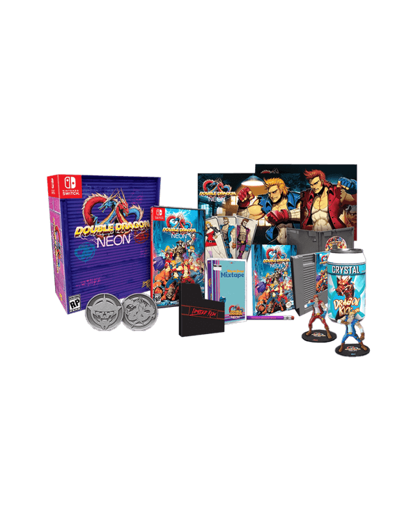 Carátula de Double Dragon Neon Classic Edition para Nintendo