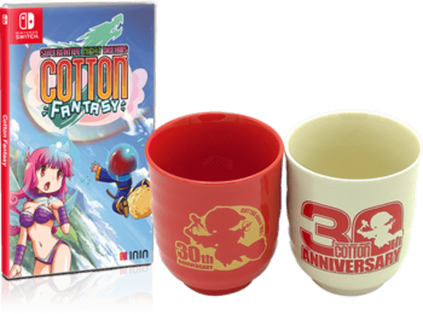 Carátula de Cotton Fantasy Yunomi Cup Bundle - Collector's Edition para Nintendo Carátula de Cotton Fantasy Yunomi Cup Bundle - Collector's Edition para Nintendo