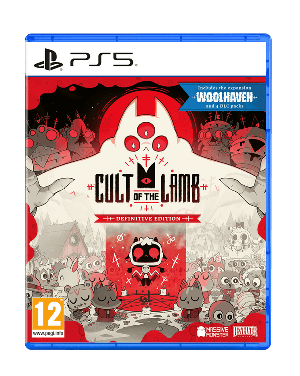Carátula de Cult of the Lamb: Definitive Edition para PlayStation Carátula de Cult of the Lamb: Definitive Edition para PlayStation