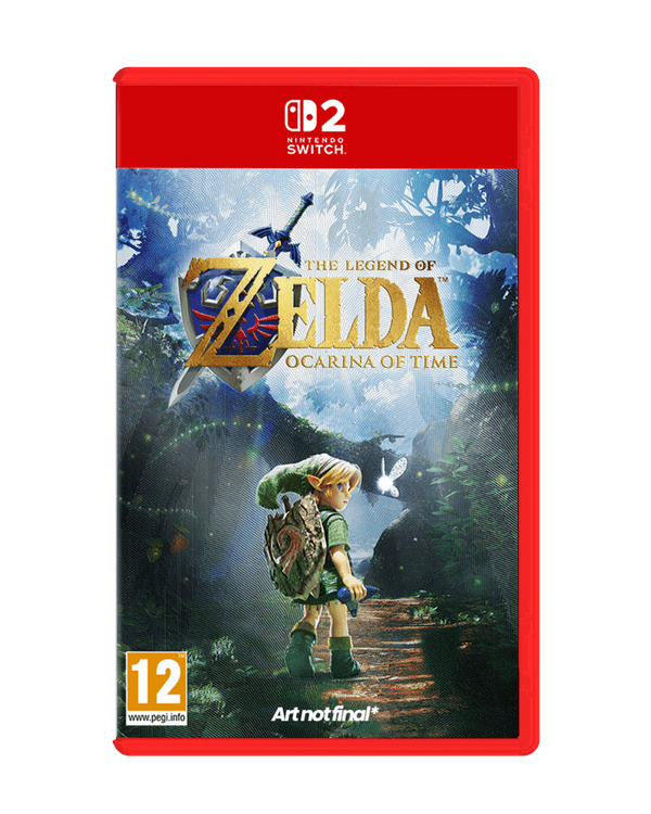 Carátula de The Legend of Zelda: Ocarina of Time para Nintendo