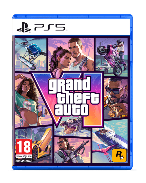 Carátula de Grand Theft Auto VI Edición Estándar para PlayStation Carátula de Grand Theft Auto VI Edición Estándar para PlayStation